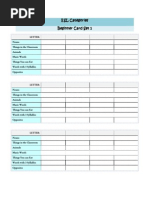 ESL Activity: Categories (Beginner Level-1)