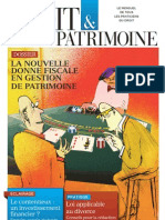 La Nouvelle Donne Fiscale en Gestion de Patrimoine: Dossier