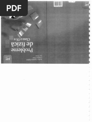 Probleme De Fizica Clasa A Ix A