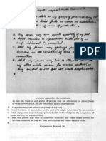 WC16_CE98 - Notes by Oswald Entitled "a System Opposed to the Communists"