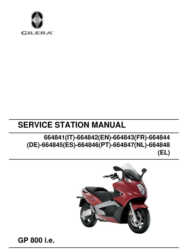 Gilera Gp 800 Manual Pdf