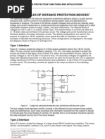 Basic Principles of Distance Protection