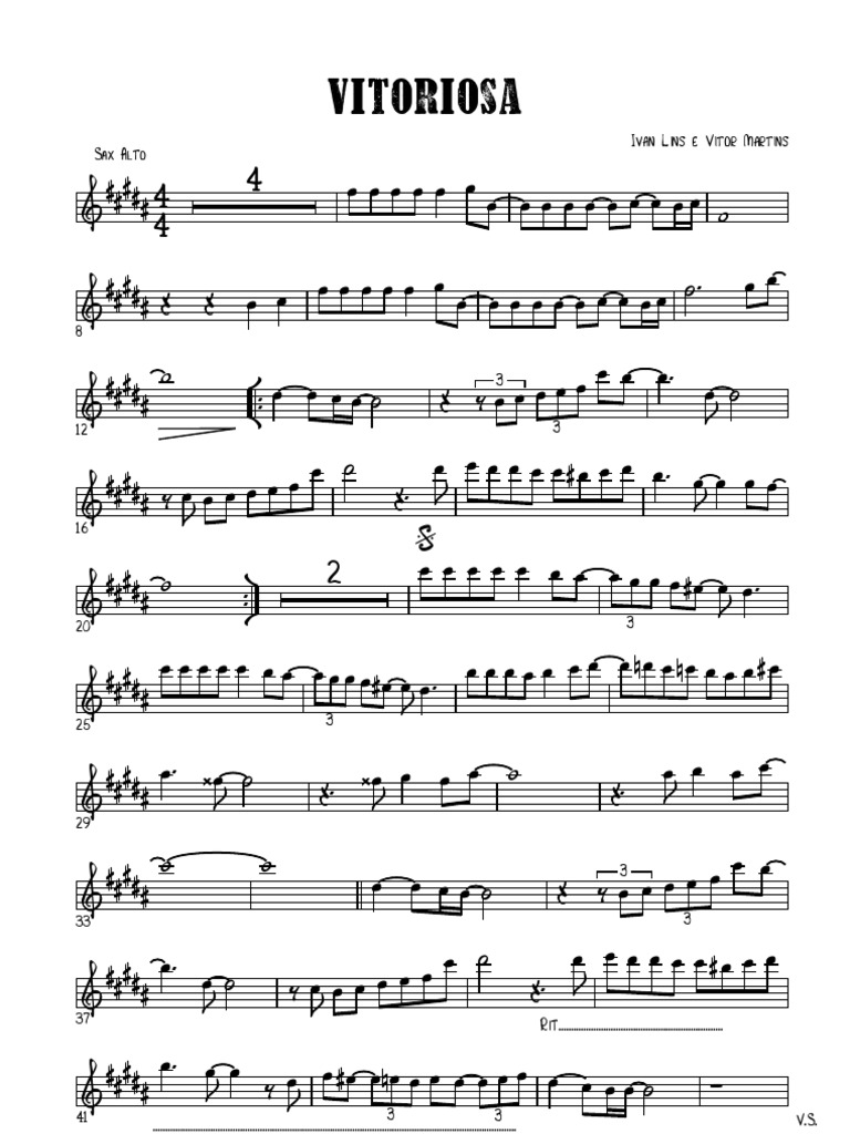 IVAN LINS 1 スコア Partitura Ivan Lins PDF | PDF