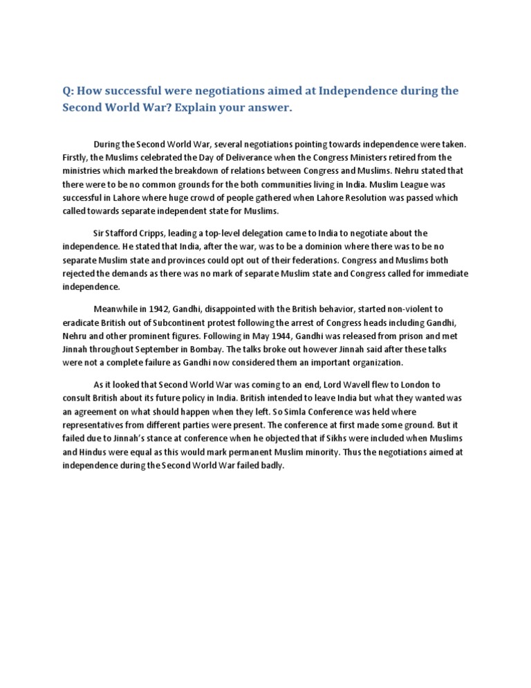 Towards independence essay 08 image