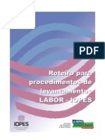 Roteiro para Procedimentos de Levantamentos LABOR - IOPES