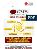 CMS Vadapalani Placements List