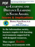 E-LEARNING AND DISTANCE LEARNING 
