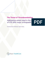 The Threat of Thromboembolism