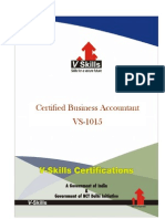 Certified Business Accountant