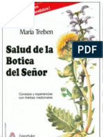 Treben Maria Salud de La Botica Del Senor Consejos Y Experiencias Con Hierbas Medicinales 