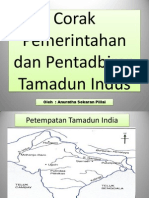 Corak Pemerintahan Tamadun Indus