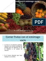 Comer Frutas Con El Estomago Vacio.L