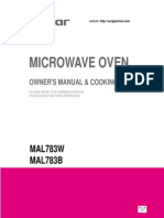 Microwave MAL783W Manual