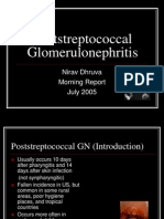 Poststreptoccal Glomerulonephritis