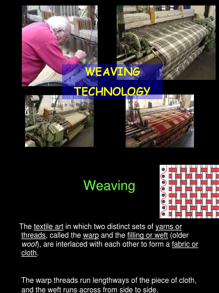 weaving technology Loom Weaving