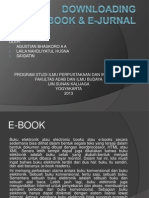 Ejournal Dan Ebook