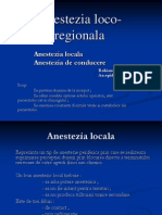 Anestezia Loco Regionala