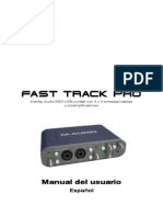 Manual M-Audio Fast Track Pro