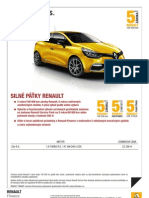 Cenník Renault Clio R.S. - Máj 2013