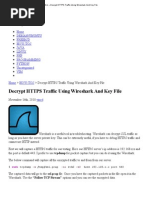 Segfault - In: Decrypt HTTPS Traffic Using Wireshark and Key File