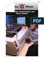 Deflection Temperature and Vicat Testers: Bulletin 138