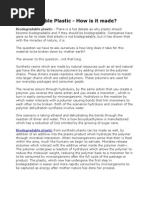 Download Biodegradable plastic how it is made by BiodegradablePlastic SN141452612 doc pdf