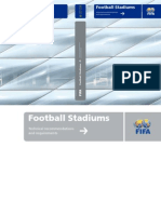 FIFA recomendações construção de estádios