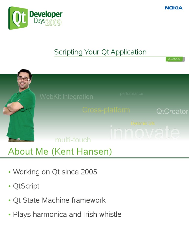 Scripting Your QT Application | PDF | Scripting Language | Java Script