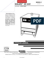 Idealarc Dc-600: Operator'S Manual