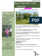 Susan's Golf Flyer