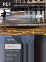 Download Interactive websites Comet and DWR by Best Tech Videos SN14147450 doc pdf