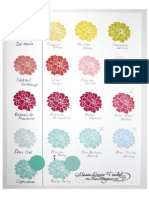 Comparaison Nouvelles Couleurs Stampin'Up! Juin 2013