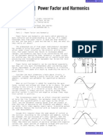 Harmonics and PF