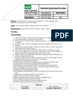 Steam Power Plant Standard Operating Procedures