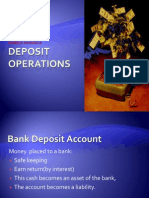 Deposit Operations