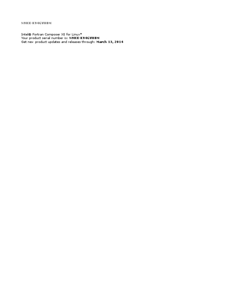 Eclipse With Intel Fortran