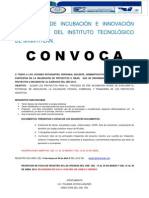 Convocatoria de Proyectos 2012 Cerrada