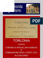 Torlonia Contro Comune Di Anguillara-Sabazia 1904. Causa Di Pretesi Diritti Civici