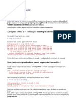 Configuração Do Postgres