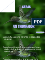 ¡Serás Un Triunfador!