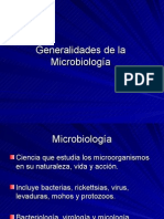 Generalidades de La Microbiología