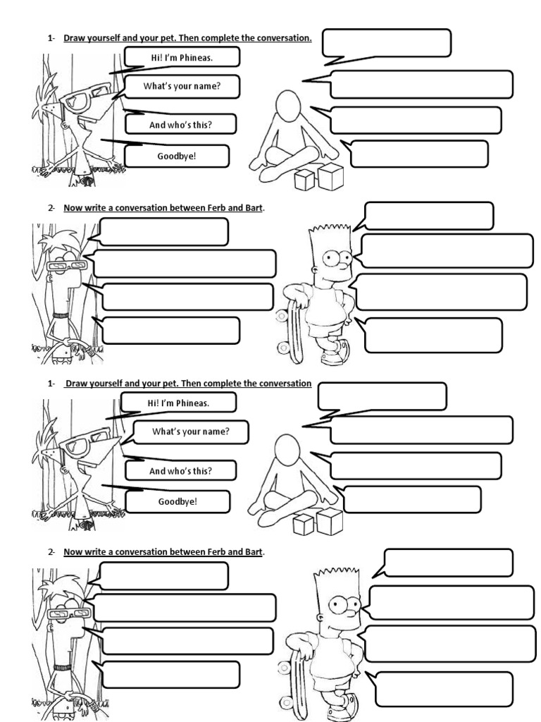 Complete The Conversation | PDF | Foreign Language Studies | General ...