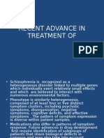 Recent Advance in Treatment of Schizophrenia