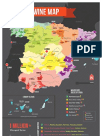 Spain Wine Map / Mapa Viticola de España