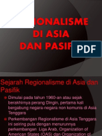  Regionalisme Di Asia