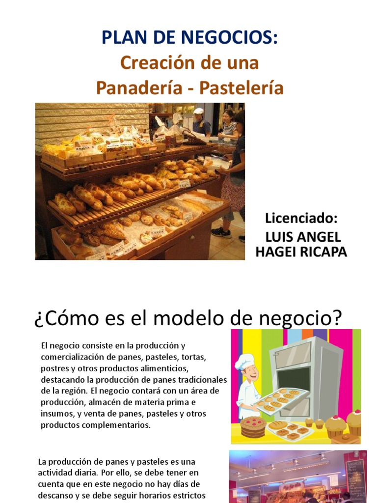 Luis Hagei Como Gestionar Una Panaderia | PDF | Panes | Panadería