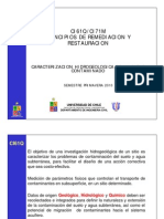 Clase 5 - Caracterizacion Hidrogeologica