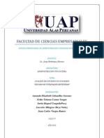 Análisis del estado de utilidades retenidas y flujos de efectivo