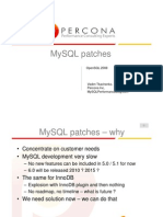 MySQL patches - OpenSQL 2008