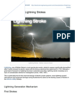 Characteristics of Lightning Strokes